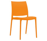 krzesło Maya - pomarańczowe - wypozyczalnia krzesel