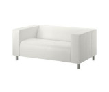 sofa Line 2os - biała - wynajem mebli cateringowych